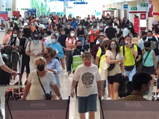 Desde el pasado miércoles 9 de junio el aeropuerto de Cancún ha tenido mayor movilidad de personas, ya que las operaciones se encuentran por arriba de las 400