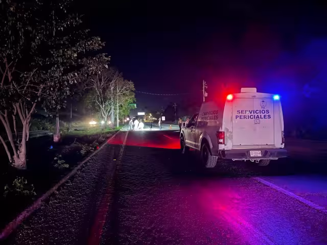 El responsable de este trágico accidente huyó del lugar de los hechos