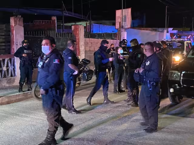 Policías se movilizaron para localizar a los presuntos responsables