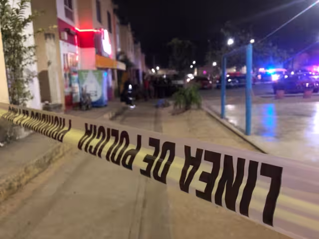 Al reporte de una persona herida por proyectil de arma de fuego, acudieron elementos de la Policía Quintana Roo