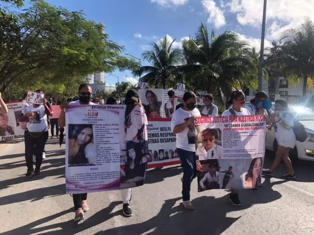 La marcha tiene la intención de llegar a las instalaciones de la vicefiscalía