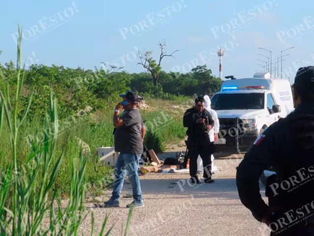 El cuerpo fue hallado cerca del Rincón del Prado y Ciudad del Prado, cerca de las 6:20 de la mañana