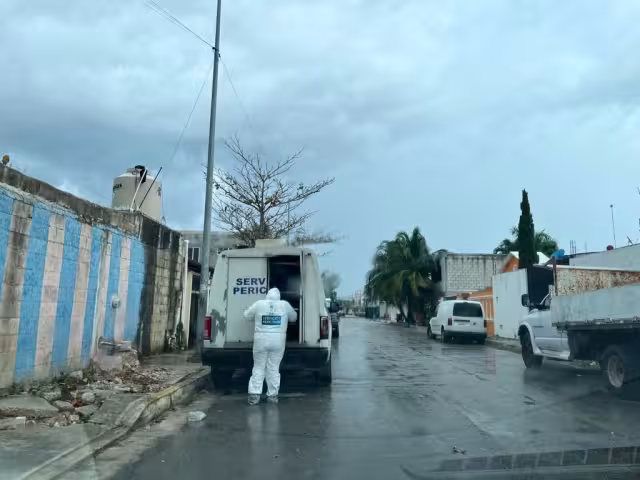 Esto ocurrió en un domicilio ubicado en la avenida 135 con calle 24 en la Colonia Ejido de Playa del Carmen