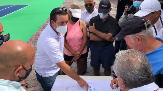 Los tenistas pidieron que se les construyera primero las nuevas canchas para reubicarse y evitar afectaciones en la actividad