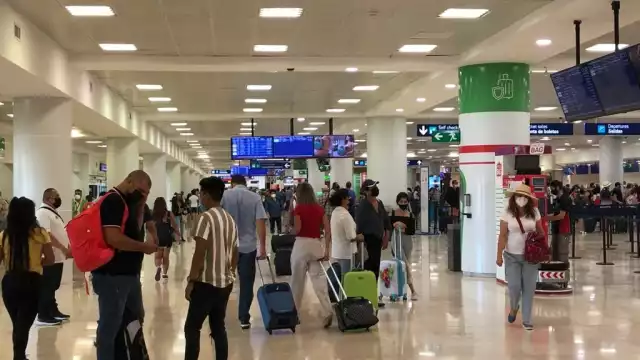 El aeropuerto de Cancún había registrado 433 vuelos programados para este miércoles