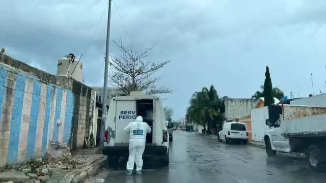 Esto ocurrió en un domicilio ubicado en la avenida 135 con calle 24 en la Colonia Ejido de Playa del Carmen