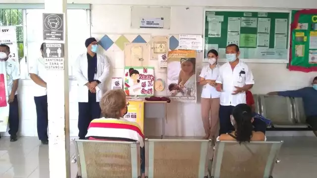 Se explicaron las posiciones correctas para amamantar a los pequeños