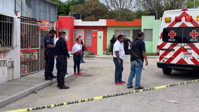 Tras el atentado se registró un operativo de seguridad por parte de elementos policiales