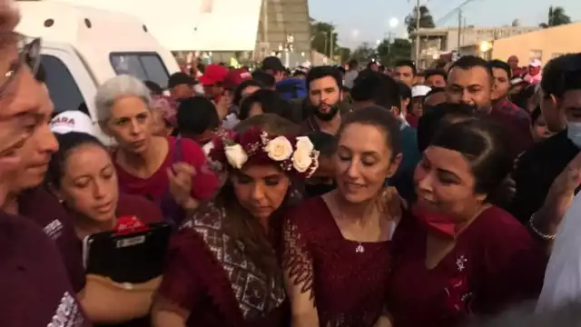 La Jefa de Gobierno de la CDMX agradeció a los locales por su recibimiento