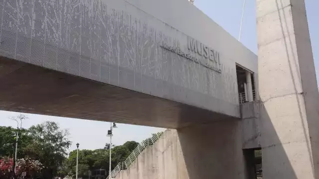 Vista de un lado del Museo Elevado de Villahermosa