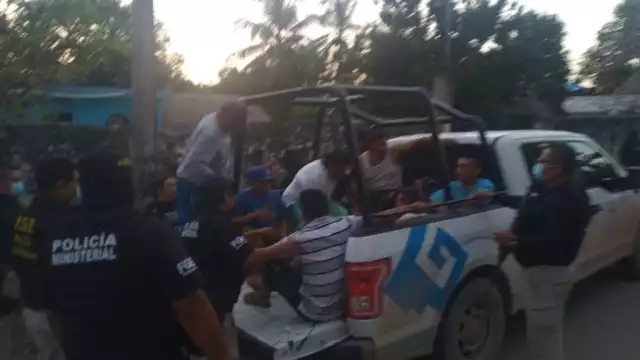 Los detenidos serán llevados ante la autoridad correspondiente