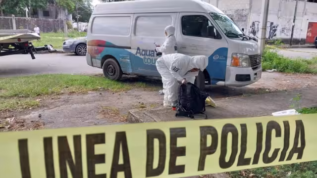 El reporte del robo generó una impresionante movilización policiaca