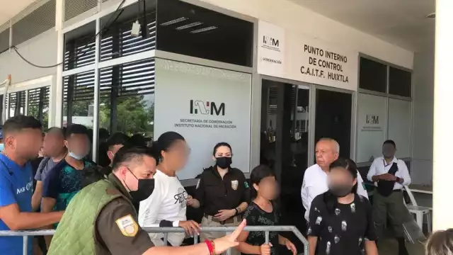 En 110 ventanillas de las oficinas de representación del INM se atendió a casi 7 mil personas