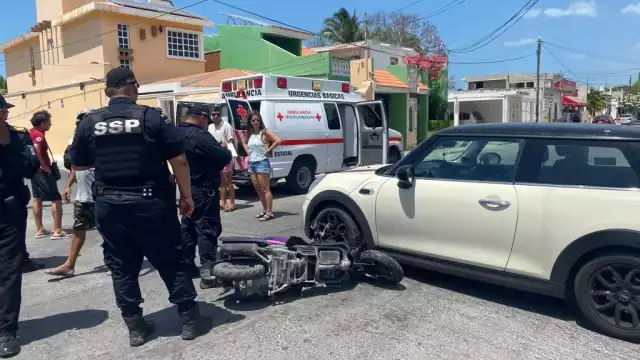 En los últimos días se han presentado varios accidente de motocicleta en Progreso