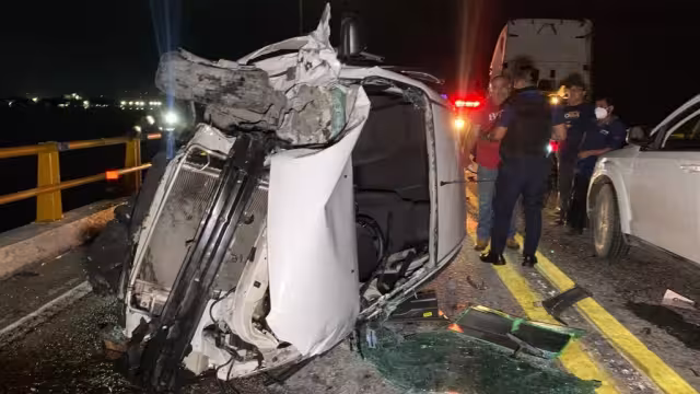 Ambos autos quedaron destruidos totalmente