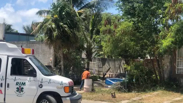 La víctima de violencia familiar en Cancún fue atendida por paramédicos, pero prefirió ir a sus propios medios a algún hospital de la ciudad