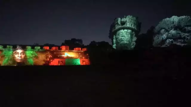Este sábado se tendrá el videomapping “Pasos de Luz en Dzibilchaltún”
