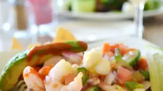El ceviche de camarón es uno de los platillos más buscados y pedidos en la zona costera de Yucatán