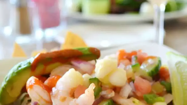 El ceviche de camarón es uno de los platillos más buscados y pedidos en la zona costera de Yucatán