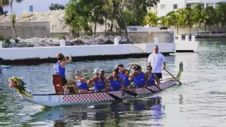 El Festival de Bote Dragón "Rosa Mexicano",