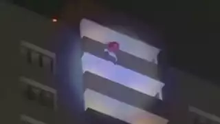 Santa Claus cayó más de 70 metros en Rusia y murió