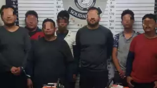 Los hombres fueron detenidos sobre carretera federal Playa del Carmen-Puerto Morelos