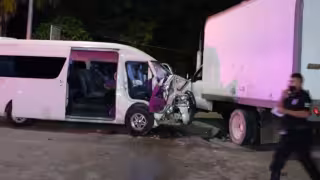 Así terminaron las unidades luego del aparatosos choque