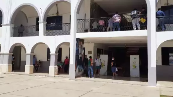 En la caja de Tesorería municipal se han visto largas filas En la caja de Tesorería municipal se han visto largas filas