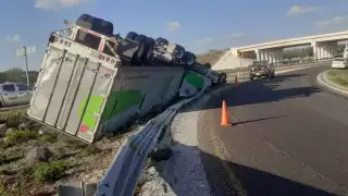 Al lugar llegaron elementos de la SSP y la Guardia Nacional