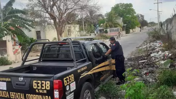 La SSP acordonó el área La SSP acordonó el área
