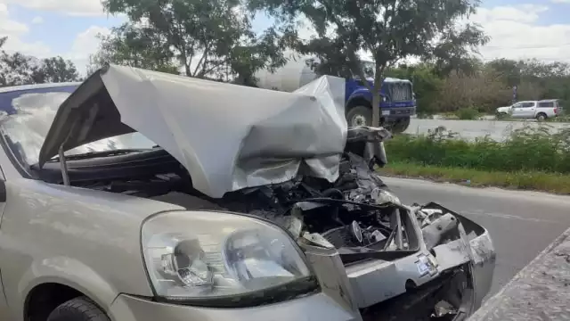 El percance generó una intensa movilización de patrullas y ambulancias, así como caos vial