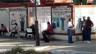 La escuela Secundaria General número 7 es uno de los 21 centros de aplicación de la vacuna contra el COVID-19