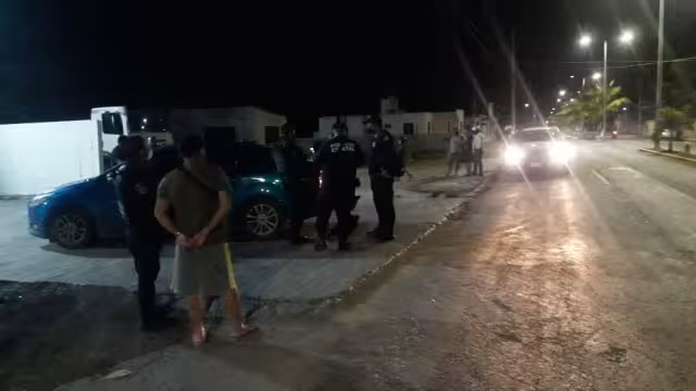 Los policías llegaron al lugar y entrevistaron a los agraviados