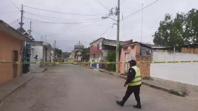 El atacante fue detenido por la Policía Municipal y el lugar fue acordonado para las investigaciones correspondientes