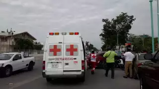 Paramédicos llegaron en su auxilio