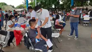 El módulo de vacunación se encuentra ubicado en la colonia San Juan, en José María Morelos