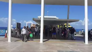 La terminal lució con buena fluencia de personas