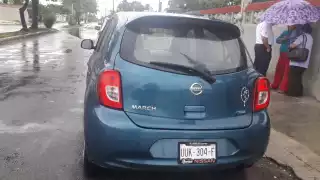 En el choque no hubo lesionados Foto: Ramiro Can