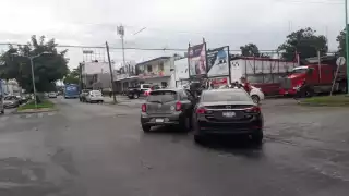 Chocan vehículos en la Colonia Centro de Chetumal; no hay lesionados