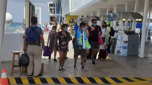 Las condiciones del clima no fueron aptas para el aumento de afluencia