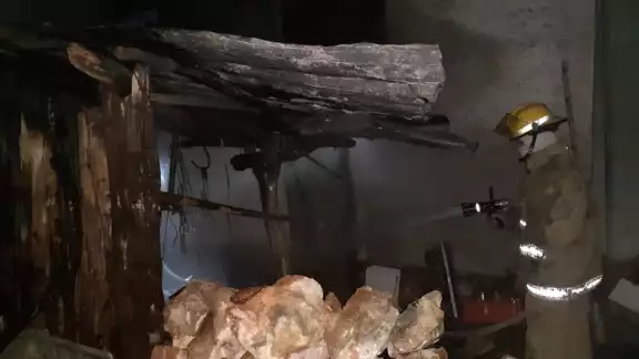 La cocina fue el lugar en donde se inició el incendio La cocina fue el lugar en donde se inició el incendio