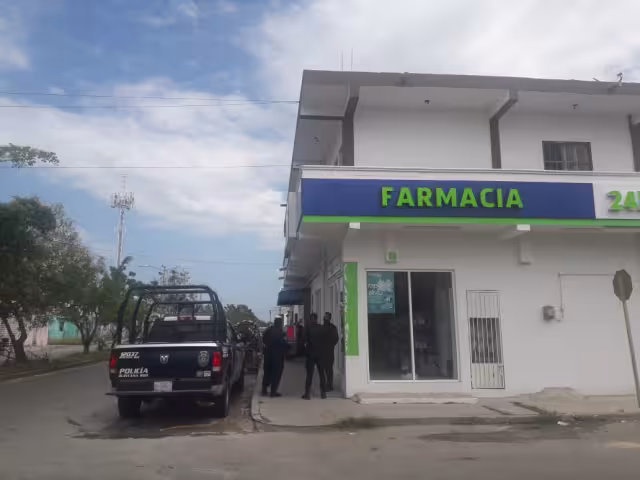 Policía Quintana Roo implementó un dispositivo de seguridad en los alrededores del sitio