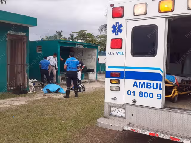 El hombre murió dentro del campo