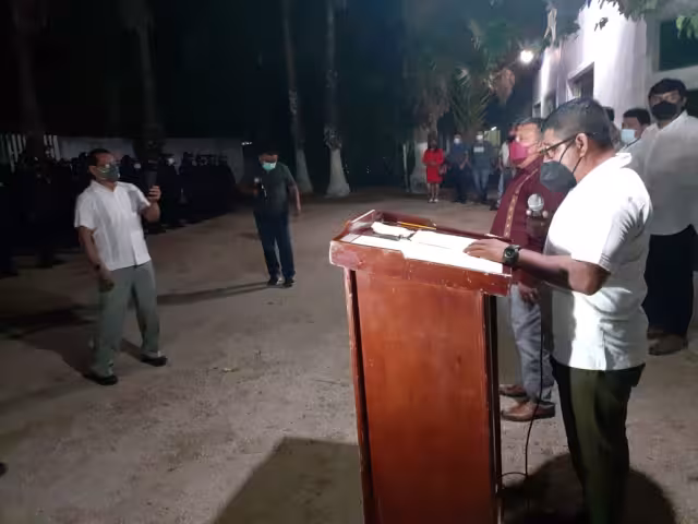 El encargado de despacho aseguró que combatirá la inseguridad que afecta al municipio