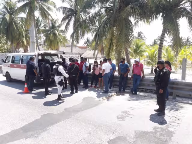 Cabe mencionar que estos operativos se realizan esporádicamente; éste es el primero en seis meses