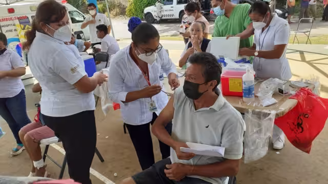 La jornada se lleva a cavo en domo deportivo de la colonia San Juan