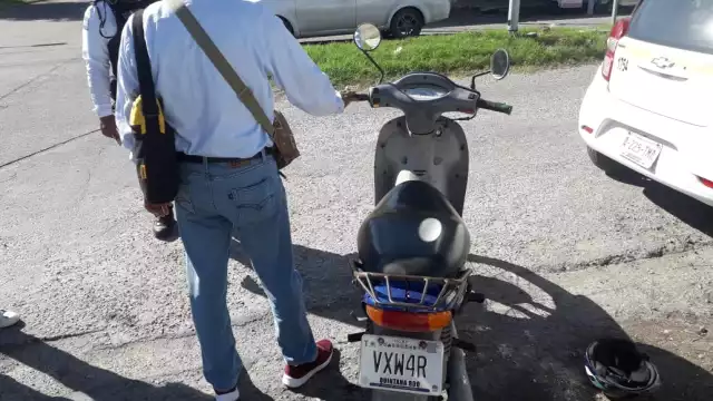 La unidad, propiedad del ayuntamiento de Chetumal tuvo daños menores