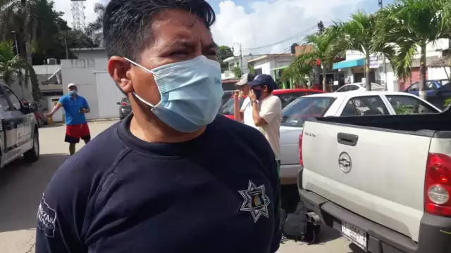 Genaro Cano, director de la Policía Quintana Roo en Carrillo Puerto.