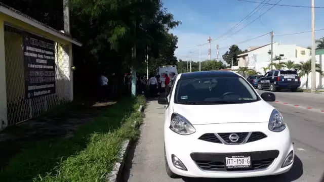 La mujer fue atendida por paramédicos de la Cruz Roja