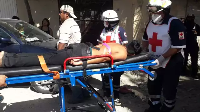 Uno de los hermanos quedó mal herido